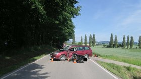 Nehoda na Jindřichohradecku