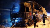 Následky požáru kamionu v Lochkovském tunelu: Silnici otevřou nejdřív příští týden