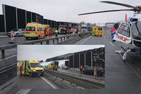 Hromadná srážka v Třinci: Chlapec (10) bojuje o život! Polský kamion narazil do kolony aut