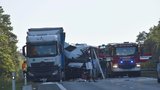 Autobusák narazil do kamionu: Jedna mrtvá a pět zraněných! Policie stíhá šoféra
