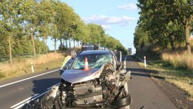 Smrtelná nehoda uzavřela na několik hodin hlavní silnici u Žalmanova na Karlovarsku