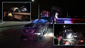 V Kolíně při tragické nehodě zemřel nezletilý řidič: Luxusní mercedes letěl vzduchem 60 metrů!