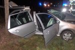Při nehodě na Královéhradecku zemřela řidička osobního vozu.