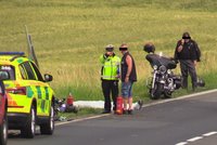 Tragická nehoda na Benešovsku: Motorkář nepřežil srážku s autem