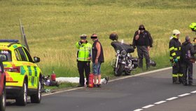 Tragická nehoda na Benešovsku: Motorkář nepřežil srážku s autem (ilustrační foto)