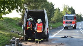 Při nehodě u Kutrovic na Kladensku zemřely dvě ženy.