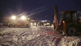 Na místě tragédie: Ruské letadlo se zřítilo nedaleko Moskvy a nedlouho po vzlétnutí. 71 lidí zemřelo (11.2.2018)