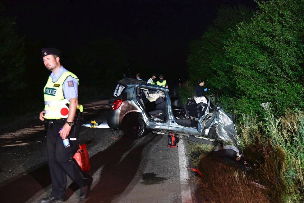 Vyšetřování a odklízení následků nehody pokračovalo do pozdních nočních hodin.