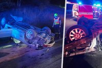 Tragédie na Liberecku: Šofér (†30) dostal smyk a převrátil vozidlo na střechu!