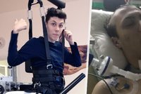 Vážná nehoda Lukášovi (22) změnila život: Tříměsíční kóma a ochrnutí na polovinu těla