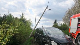 Nehoda u Maršovic.