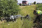Motorkář se ve středu ráno srazil na Brněnsku s kamionem. V kritickém stavu skončil ve Fakultní nemocnici v Bohunicích.