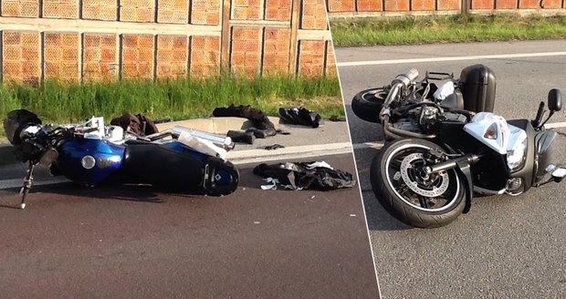 Nehoda motorkářů v Třeboni skončila tragicky