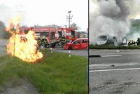 Tohle inferno na silnici skončilo zraněním! O Velikonocích 5 mrtvých