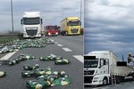 Nehoda kamionu v Horních Počernicích blokovala dopravu 