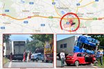 Kamion na Nymbursku smetl osobák, záchranáři museli oživovat desetileté dítě