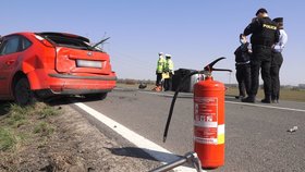 Policisté na Olomoucku stíhali řidiče, způsobil několik nehod.