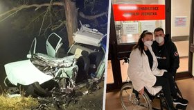 Opilý řidič narazil do druhého auta, zranilo se v něm pět lidí. Nejhůř dopadla mladá Kateřina, která je od té doby na vozíčku.