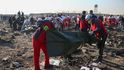 Tragická nehoda letadla v Íránu: Přes 170 mrtvých (8.1.2020)