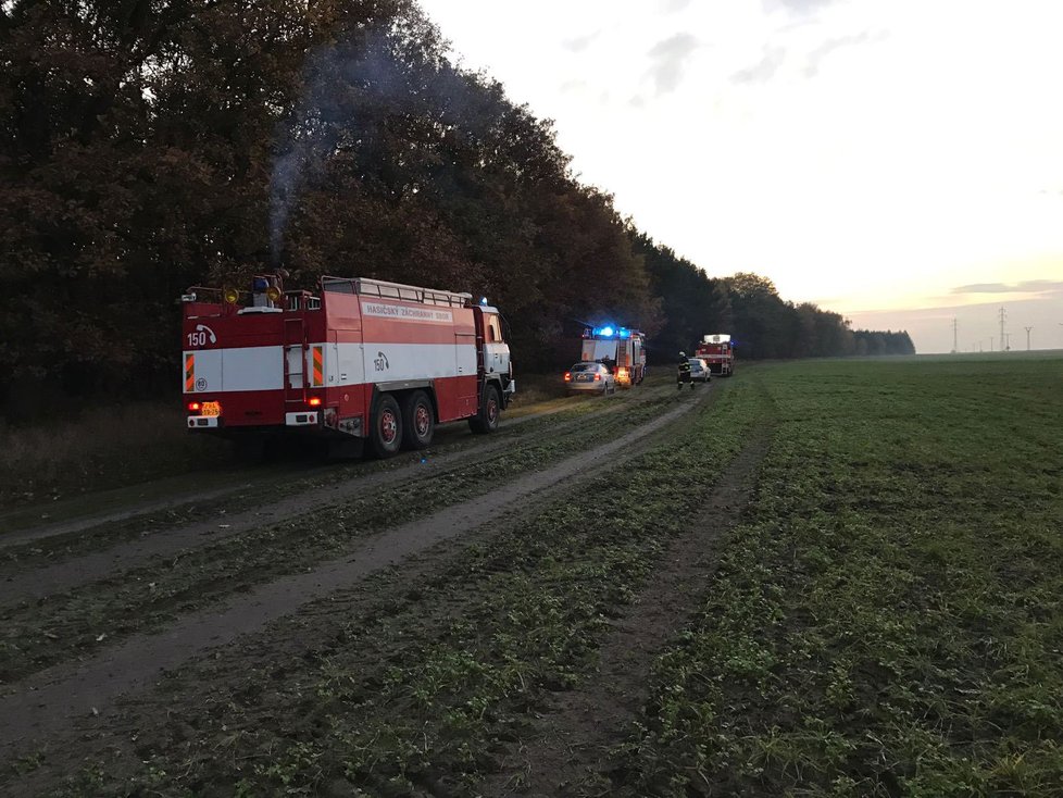 Na Mladoboleslavsku havarovalo malé letadlo: Posádka nepřežila.