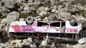 Při děsivé nehodě v Peru zahynulo 17 lidí, hlavně dětí. (ilustrační foto)