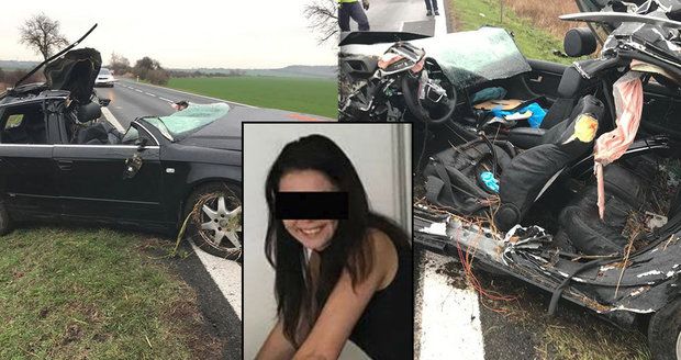 Při nehodě u Poděbrad vyhasly 3 životy: V Audi smrti seděla i motorkářka Petra!