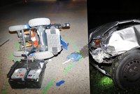 Tragická nehoda otřásla Č. Budějovicemi: Opilý mladík zabil autem vozíčkáře a ujel!