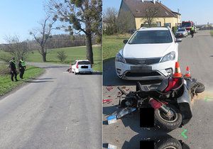 Opilec na motorce nezvládl jízdu: Měl dokonce zakázáno řídit.