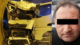 Michal zemřel při nehodě kamionu v Praze.