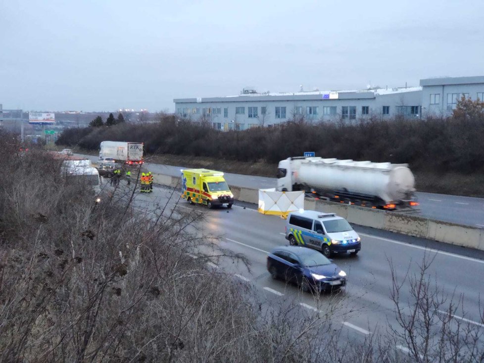 K tragické nehodě došlo na Pražském okruhu 30. ledna 2019.