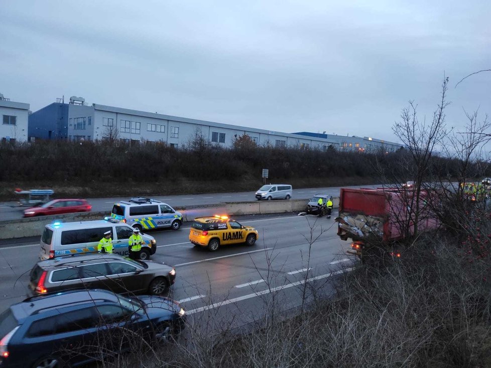 K tragické nehodě došlo na Pražském okruhu 30. ledna 2019.