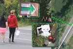 Zelená turistická trase je značená přes frekventovanou silnici na kraji Přerova. V sobotu 14. září 2019 tu zemřely při přebíhání dvě dívky (†15).
