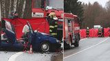 Ve felicii napálil čelně do tatry: Řidič osobáku na místě zemřel