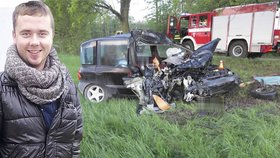 Policista Martin Jeneš se náhodou ocitl u nehody. Řidičce zachránil život