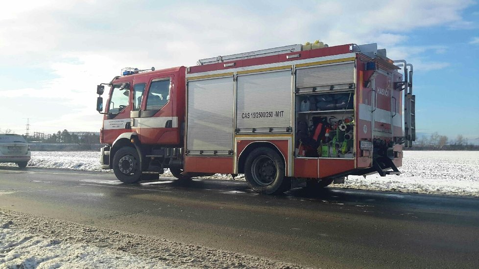 Řidička havarovala s osobním autem u Sokolnice na Brněnsku.