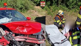 Zmatený senior (86) špatně zvolil u Brna výjezd a dostal se do protisměru. Po srážce s Mini Cooperem se zranil, do nemocnice musela i řidička druhého vozu.