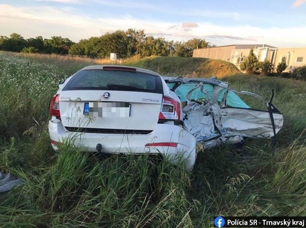 Nehoda Škoda Octavia
