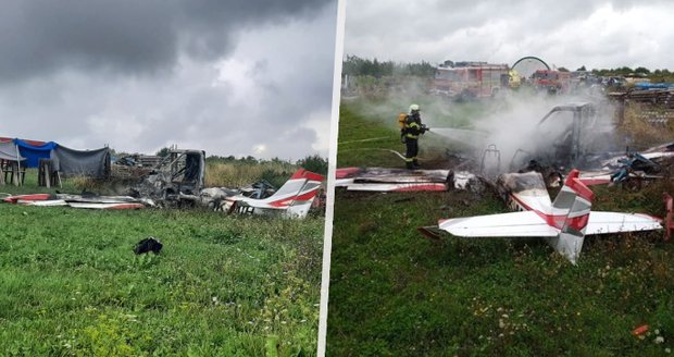 Pád letadla na Slovensku nepřežily tři osoby: Oběťmi jsou dva Češi a slovenský pilot