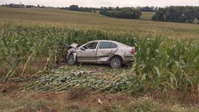 Při tragické nehodě zemřel mladý řidič (†23): Předjížděl rychlostí až 200 km/h!