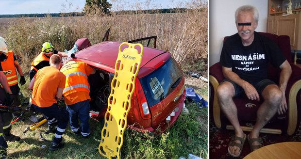 Nehoda u Smečna si vyžádala dva mrtvé: Lidé na internetu lynčovali nevinného řidiče BMW