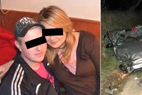 Tragická nehoda Karla (†18) a Nikol (20): Byli zamilovaní a nepřipoutaní! Pil řidič před jízdou?