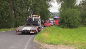 Při nehodě mezi Dolním Bousovem a Skyšicemi zemřel řidič octavie.