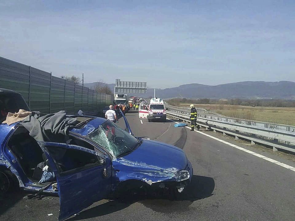Smrtelná nehoda na Slovensku