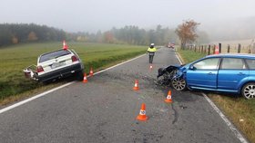 Tragická středa na Strakonicku: Po dvou nehodách zemřeli tři lidé