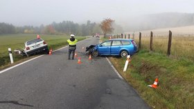 Tragická středa na Strakonicku: Po dvou nehodách zemřeli tři lidé