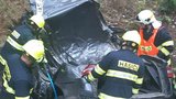 Tři mrtví po nehodě na Žďársku: Auto vyjelo ze silnice, otočilo se na střechu a narazilo do stromu