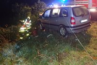 Tragická ranní nehoda: Auto plné lidí narazilo do stromu, žena (†52) zemřela v sanitce
