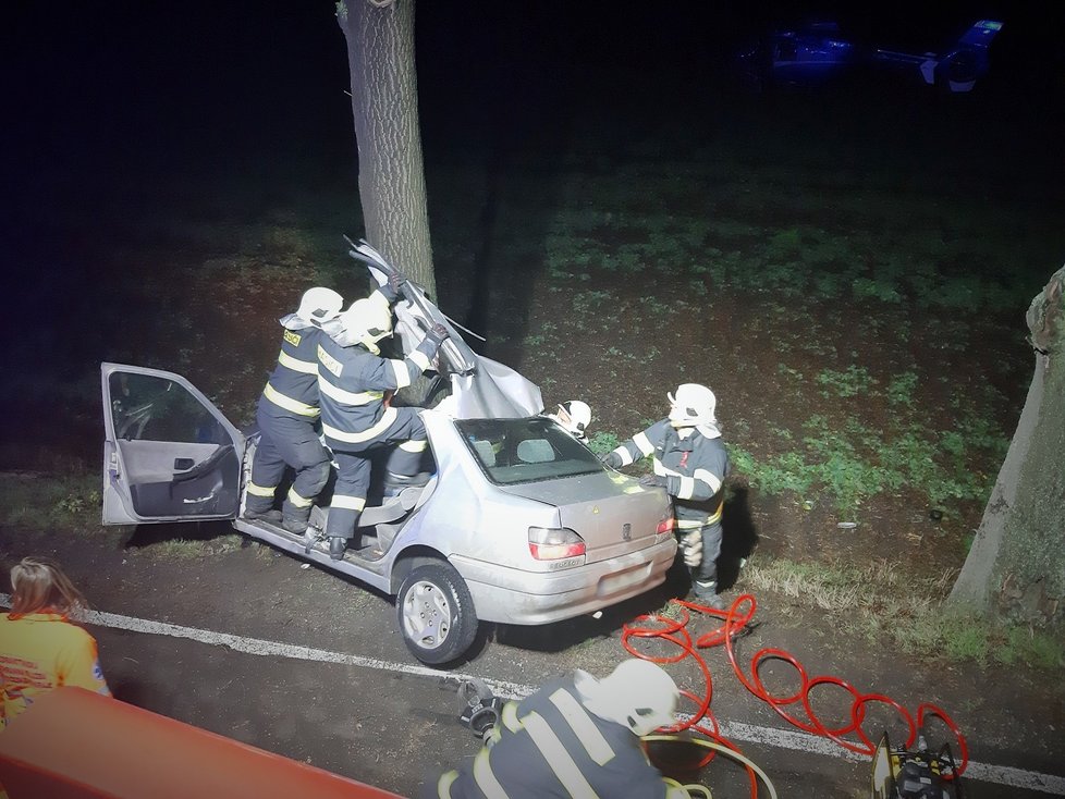 Tragická nehoda na Nymbursku. Při nehodě zemřel jeden člověk. 