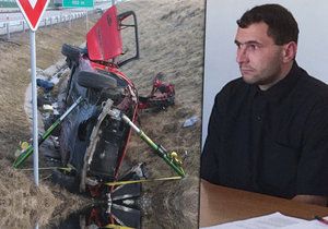 Krajský soud v Brně poslal Jakuba (24) na 6 let do vězení za loňskou tragickou dopravní nehodu, při které zemřel spolujezdec, další dva utrpěli těžká zranění.