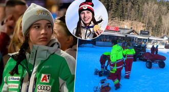 Hrůza ve Špindlu před svěťákem: Soupeřku Maděrové srazil opilec! Převoz vrtulníkem a zlomeniny Hrůza ve Špindlu před svěťákem: Soupeřku Maděrové srazil opilec! Převoz vrtulníkem a zlomeniny